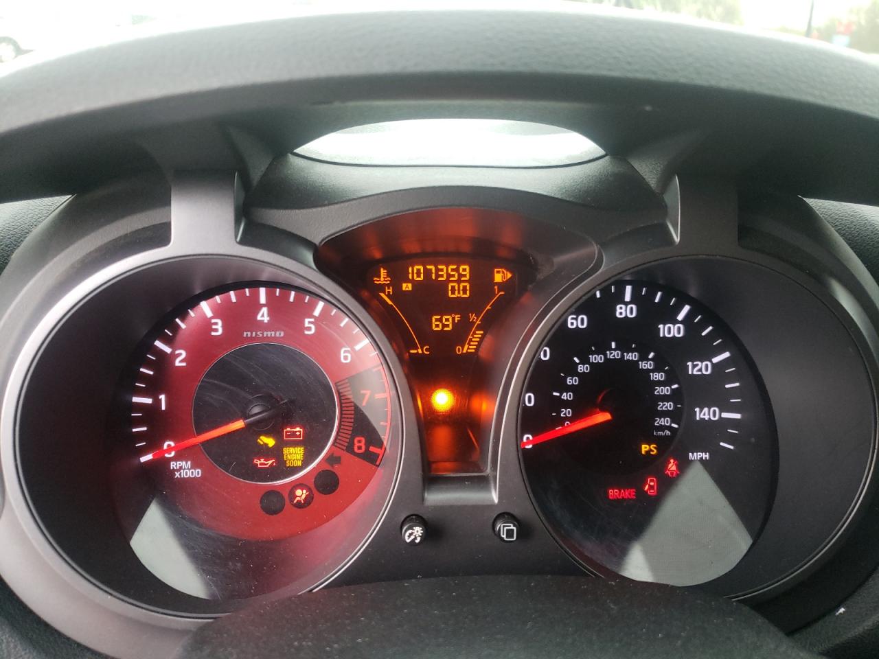 Photo 8 from auction – 2014 NISSAN JUKE S with VIN JN8AF5MR2ET362480