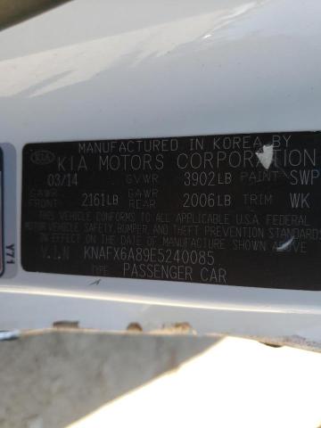 Zdjęcie 10 z aukcji – 2014 KIA FORTE EX z VIN KNAFX6A89E5240085