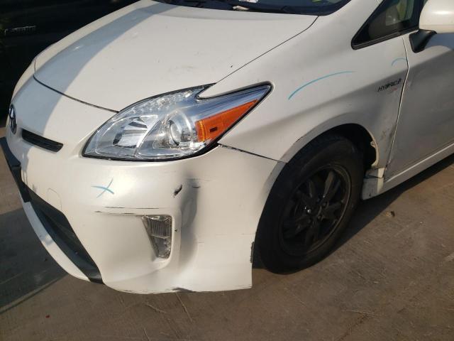Photo 9 from auction – 2012 TOYOTA PRIUS with VIN JTDKN3DU0C1489457