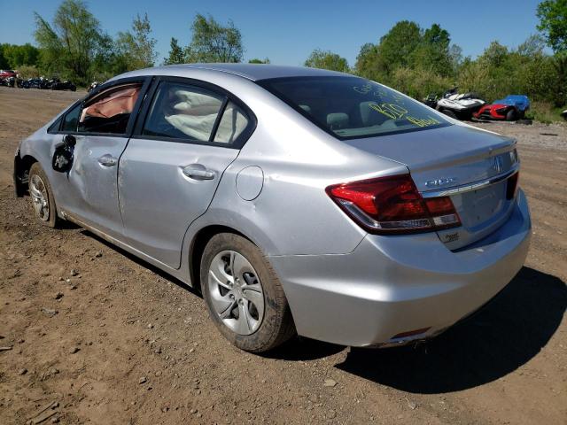 Photo 3 from auction – 2013 HONDA CIVIC LX with VIN 19XFB2F58DE060186