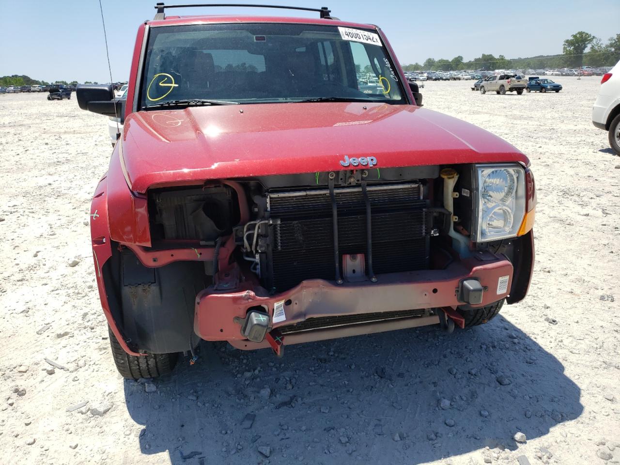 Photo 9 from auction – 2006 JEEP COMMANDER with VIN 1J8HG58266C129345