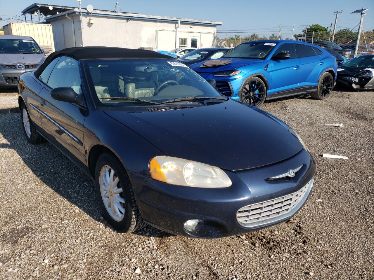 CHRYSLER SEBRING LX 2001 with VIN 1C3EL55U91N559352 - Photo from auction