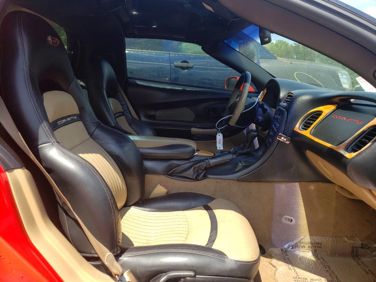 Photo 5 from auction – 2003 CHEVROLET CORVETTE with VIN 1G1YY22G435107411