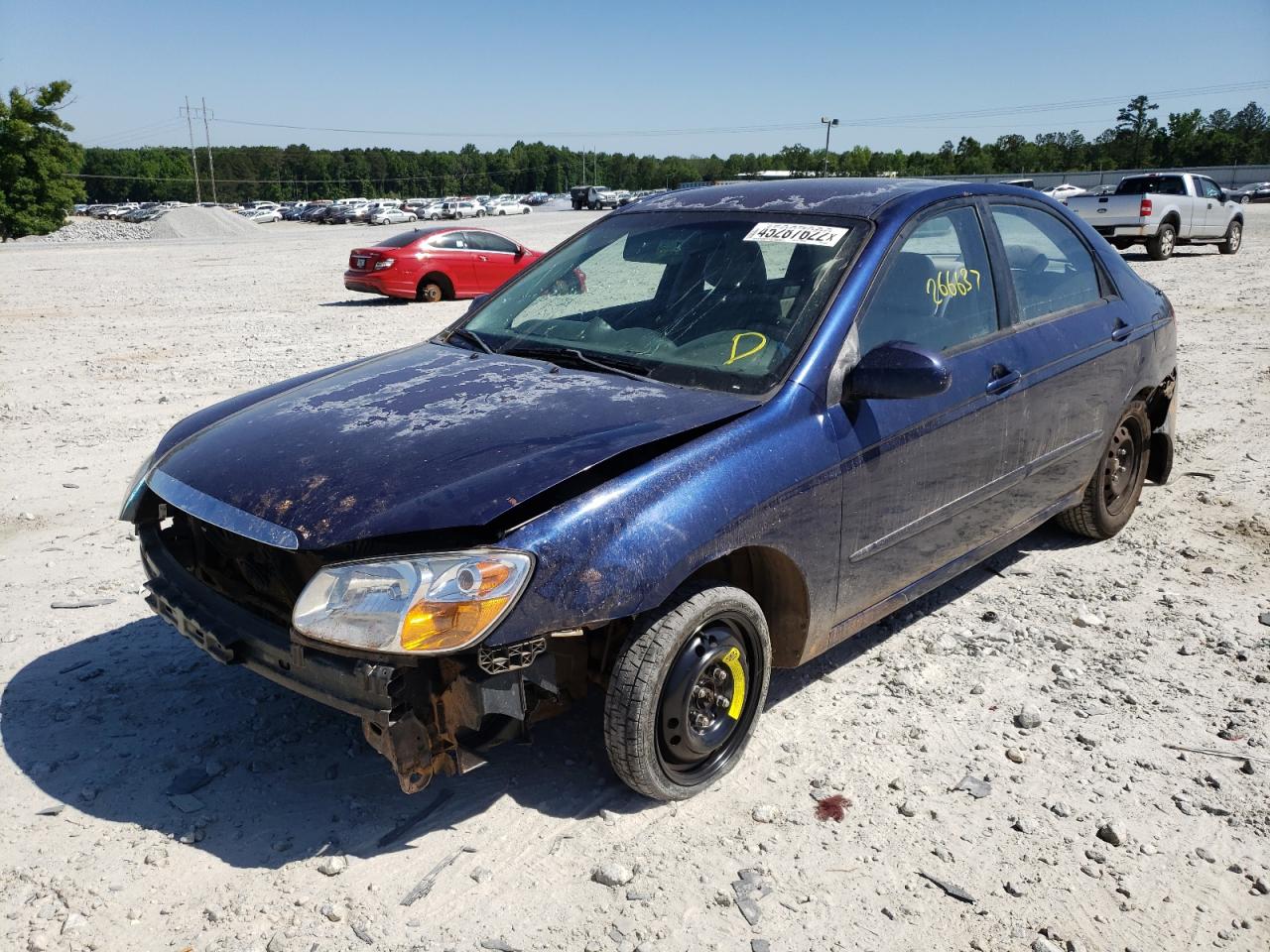 Photo 15 from auction – 2009 KIA SPECTRA EX with VIN KNAFE221495585420