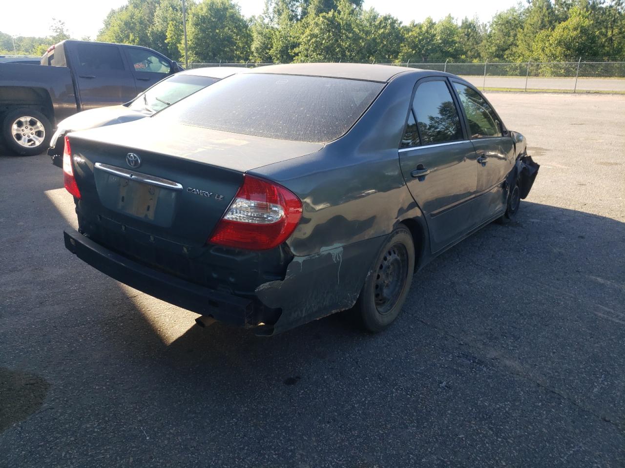 Photo 4 from auction – 2003 TOYOTA CAMRY LE with VIN JTDBE32K330161120