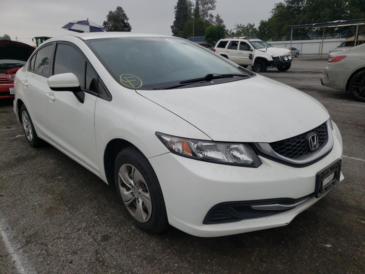 Photo 1 from auction – 2015 HONDA CIVIC LX with VIN 2HGFB2F50FH537184
