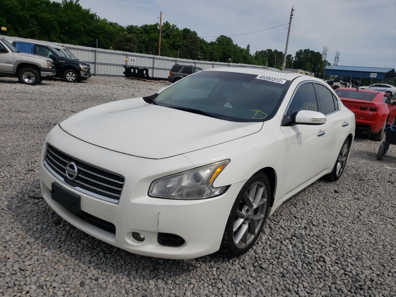 Photo 2 from auction – 2010 NISSAN MAXIMA S with VIN 1N4AA5AP7AC852829