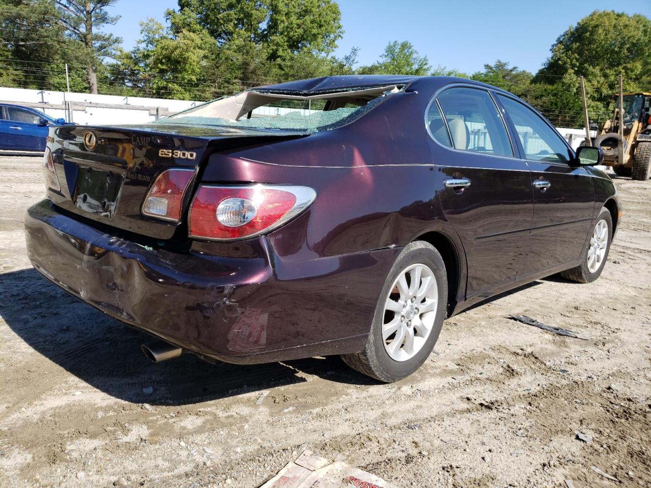 Photo 4 from auction – 2003 LEXUS ES 300 with VIN JTHBF30G830107953