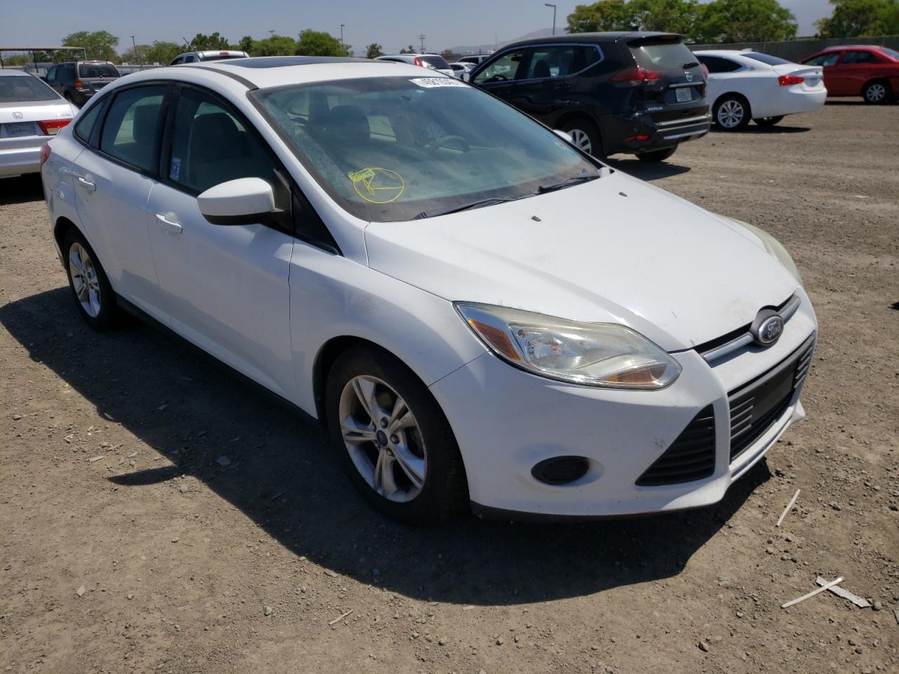 FORD FOCUS SE 2013 with VIN 1FADP3F2XDL121099 - Photo from auction