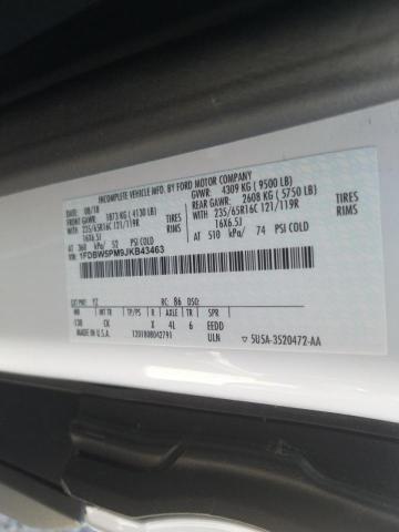 Photo 10 from auction – 2018 FORD TRANSIT T- with VIN 1FDBW5PM9JKB43463