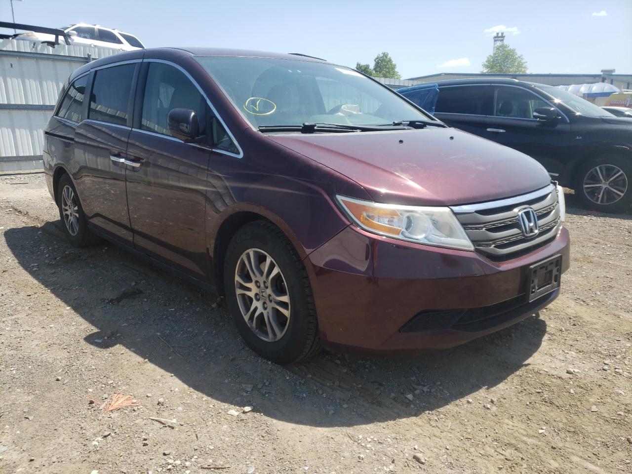 HONDA ODYSSEY EX 2013 with VIN 5FNRL5H40DB006147 - Photo from auction