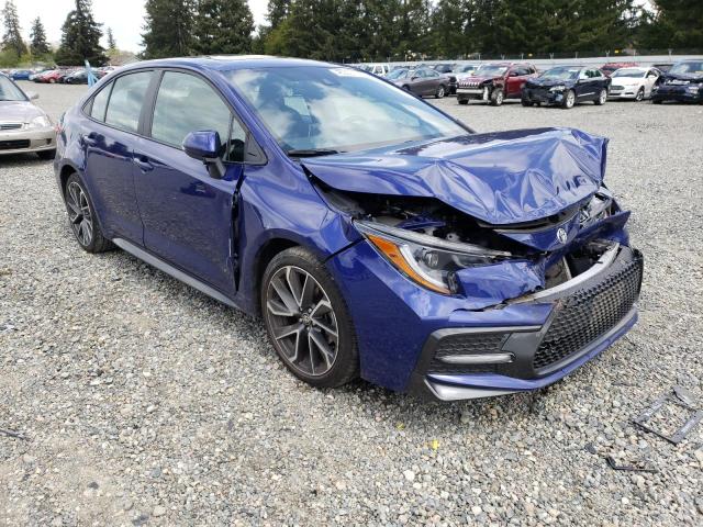 TOYOTA COROLLA SE 2020 with VIN 5YFP4RCE9LP052512 - Photo from auction