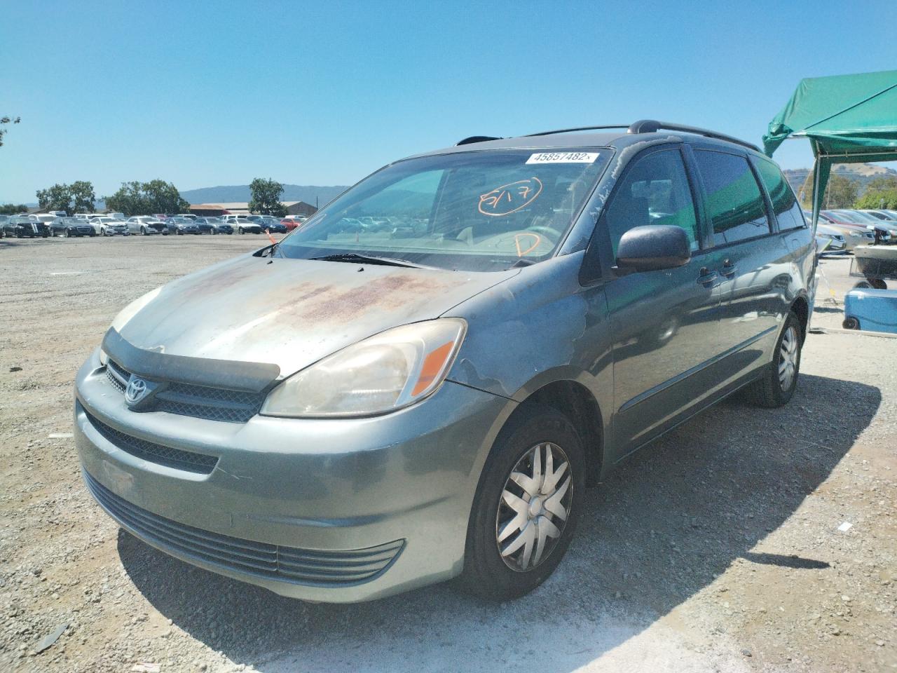 Photo 2 from auction – 2004 TOYOTA SIENNA CE with VIN 5TDZA23C54S018891