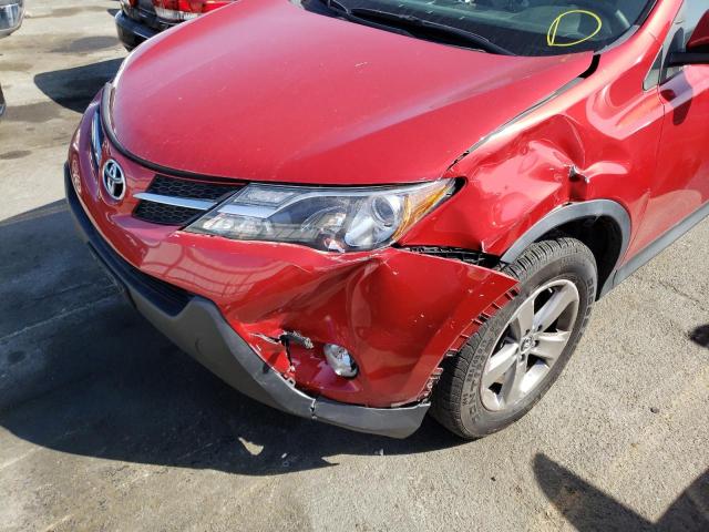 Photo 9 from auction – 2015 TOYOTA RAV4 XLE with VIN 2T3WFREV8FW145437