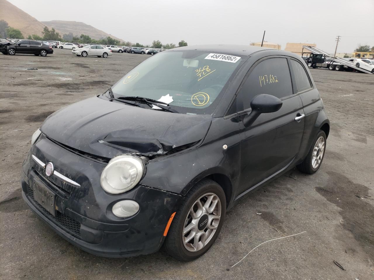 Photo 12 from auction – 2012 FIAT 500 POP with VIN 3C3CFFAR6CT363538