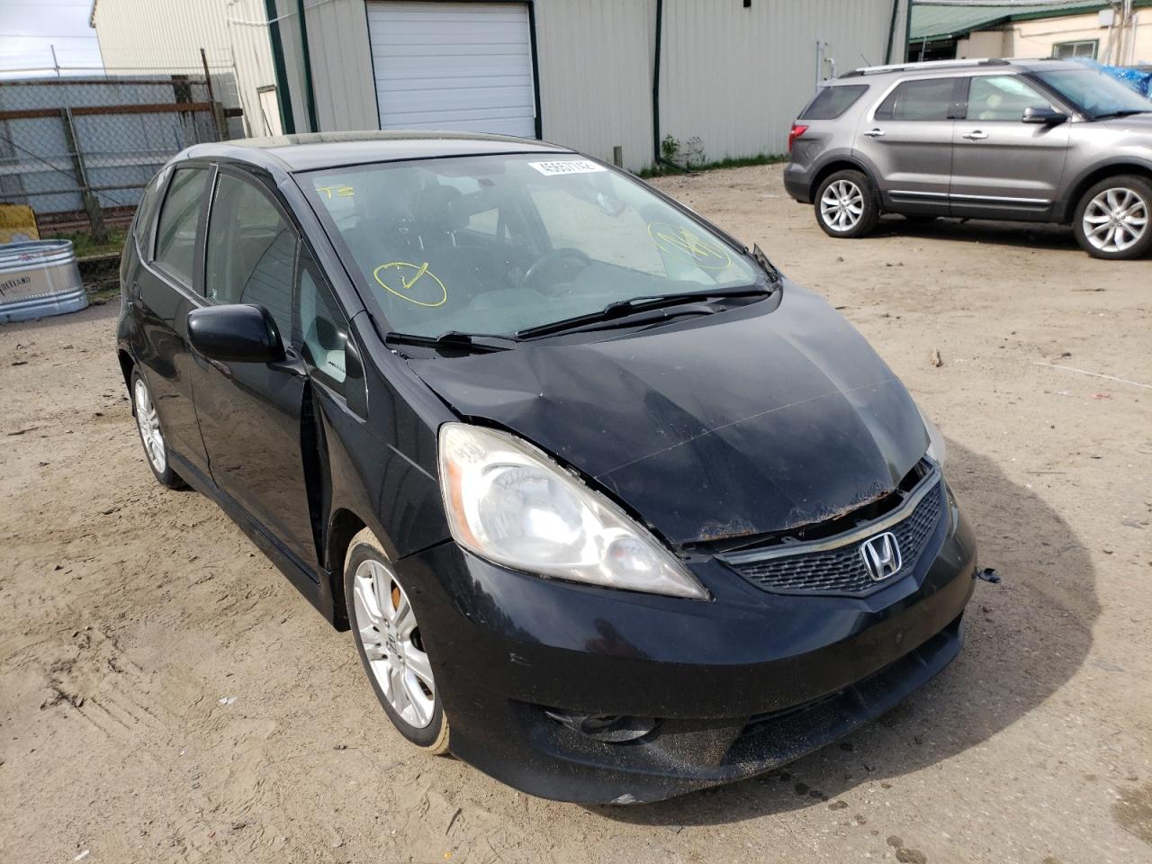 HONDA FIT 2010 with VIN JHMGE8H49AS002114 - Photo from auction