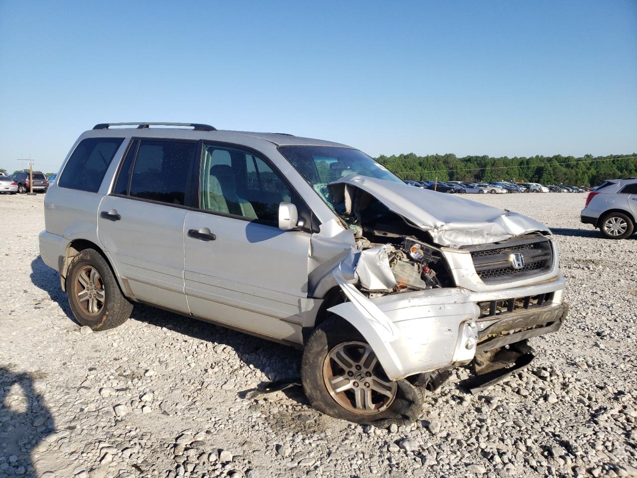 Photo 14 from auction – 2004 HONDA PILOT EX with VIN 2HKYF18454H516586
