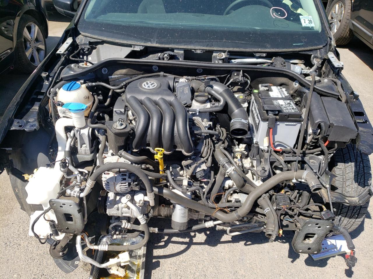 Photo 7 from auction – 2015 VOLKSWAGEN JETTA BASE with VIN 3VW2K7AJ4FM293441