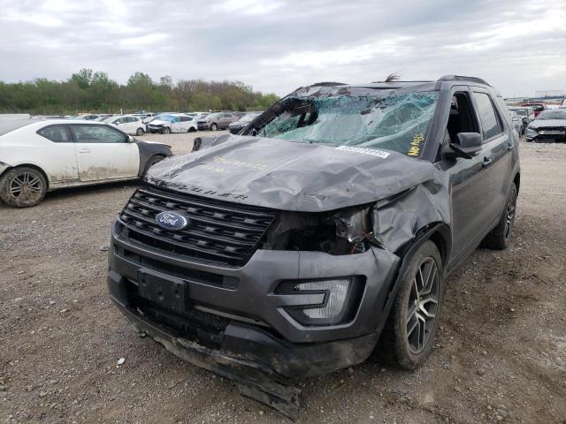 Photo 2 from auction – 2016 FORD EXPLORER S with VIN 1FM5K8GT2GGB16411
