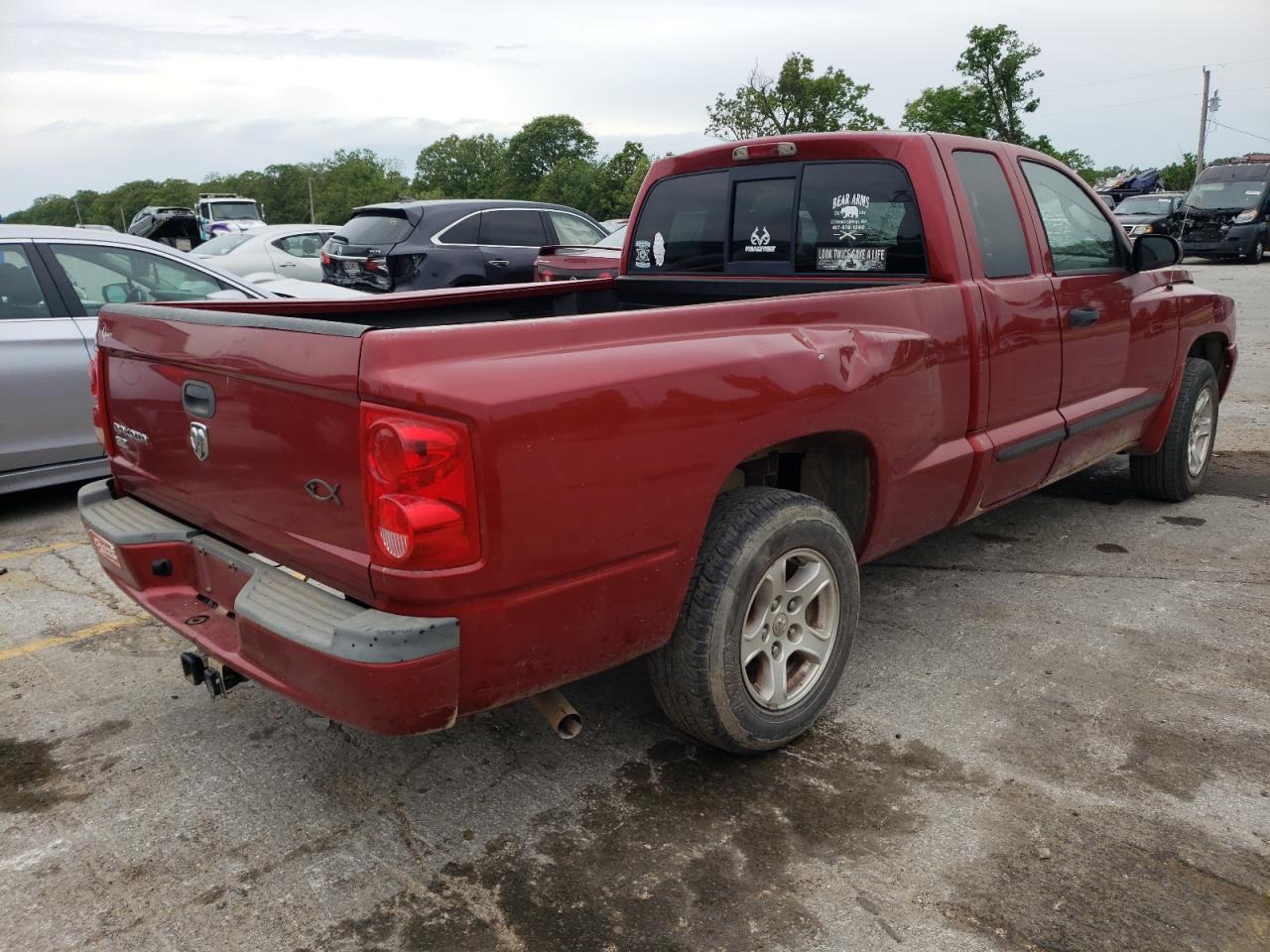 Photo 4 from auction – 2007 DODGE DAKOTA SLT with VIN 1D7HE42K57S200287