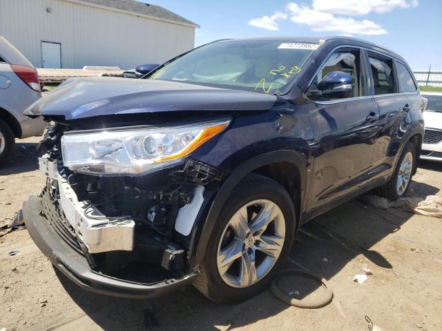 Photo 2 from auction – 2015 TOYOTA HIGHLANDER with VIN 5TDDKRFH3FS114786
