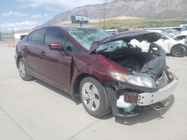 HONDA CIVIC LX 2015 with VIN 19XFB2F56FE078527 - Photo from auction