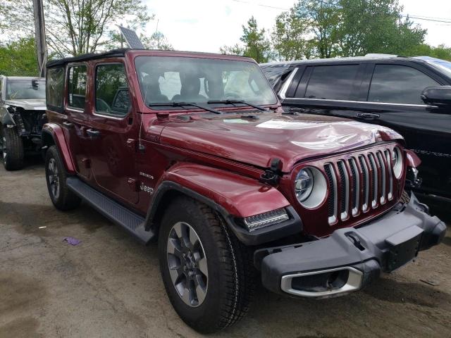 JEEP WRANGLER U 2021 with VIN 1C4HJXEG7MW711051 - Photo from auction