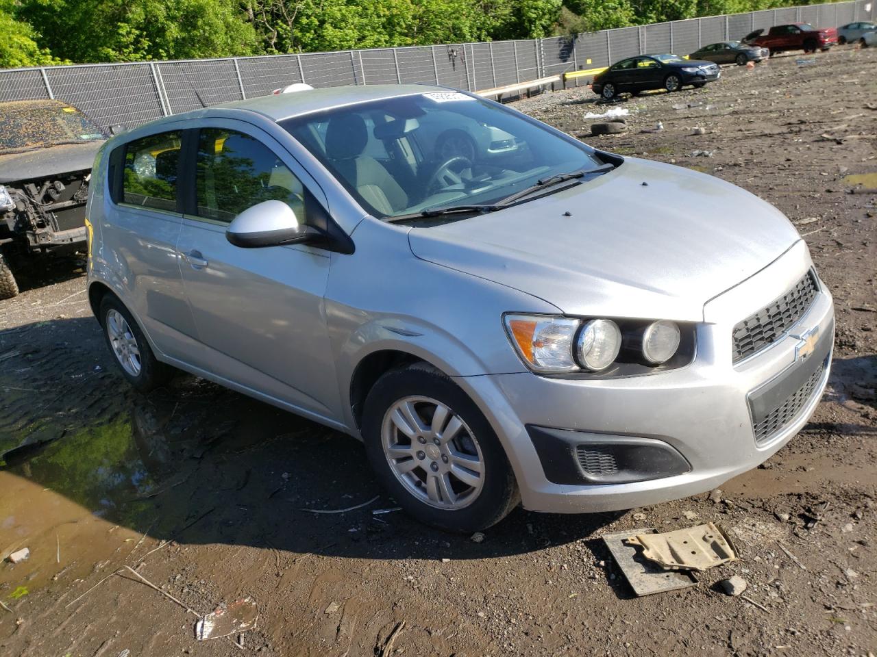 CHEVROLET SONIC LT 2013 with VIN 1G1JC6SHXD4221310 - Photo from auction