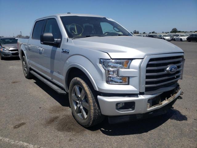 FORD F150 SUPER 2017 with VIN 1FTEW1EP5HKC91952 - Photo from auction