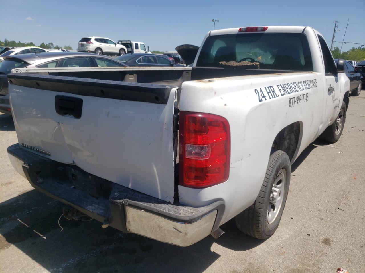 Photo 4 from auction – 2009 CHEVROLET SILVERADO with VIN 1GCEC14X59Z120119
