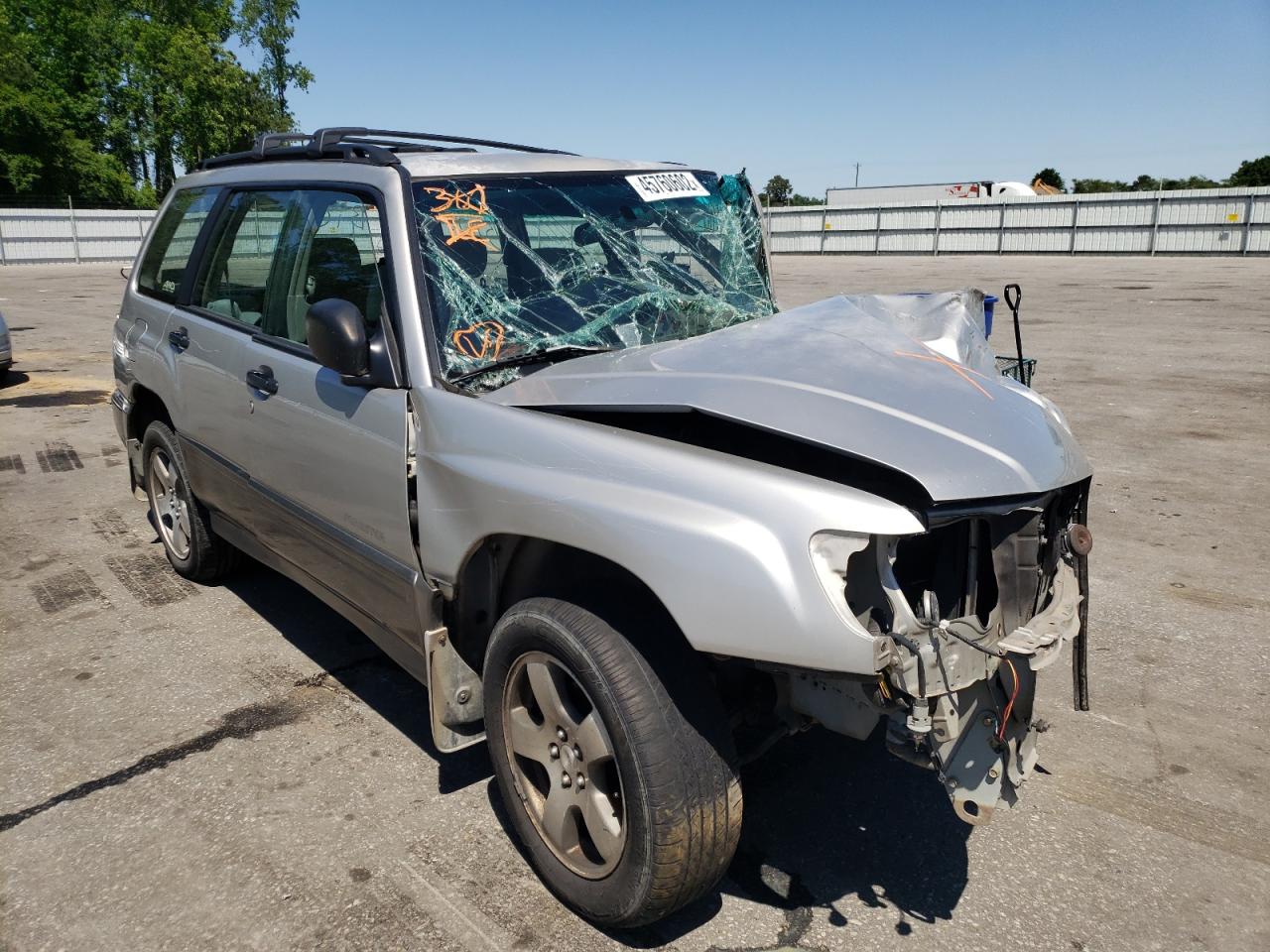 SUBARU FORESTER S 2000 with VIN JF1SF6551YH722918 - Photo from auction