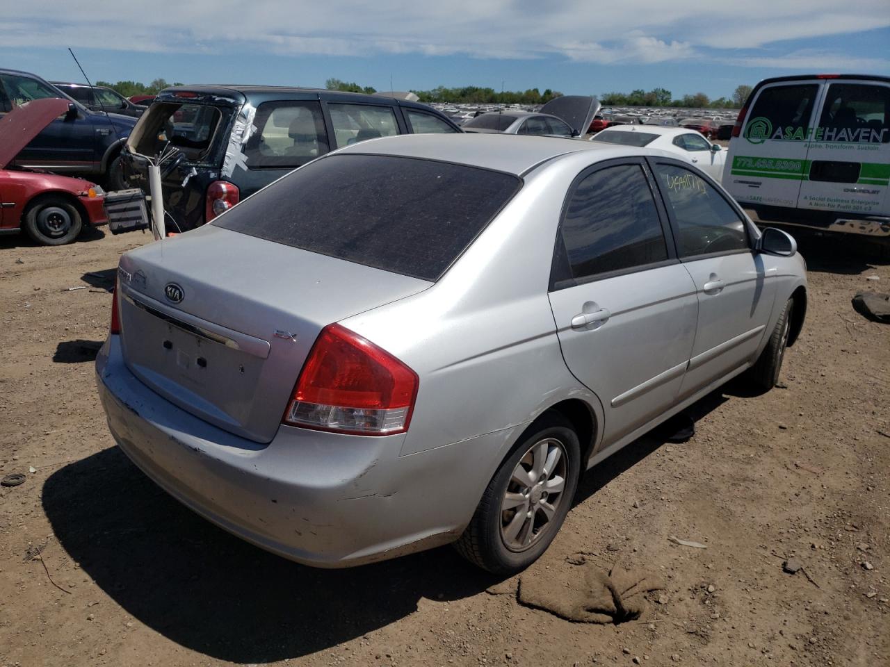 Photo 4 from auction – 2009 KIA SPECTRA EX with VIN KNAFE222795663858