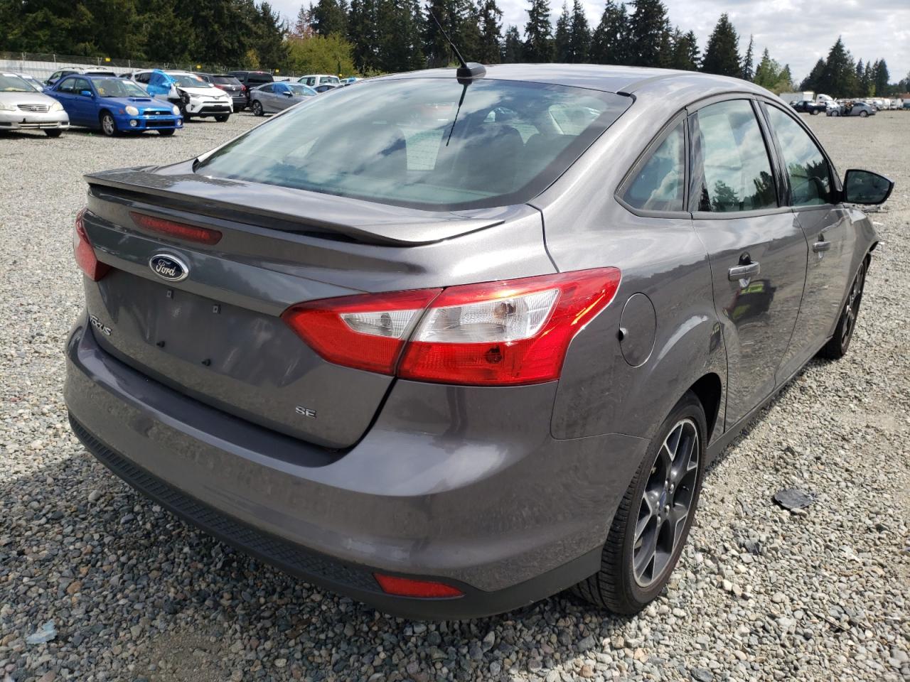 Photo 4 from auction – 2013 FORD FOCUS SE with VIN 1FADP3F26DL108270
