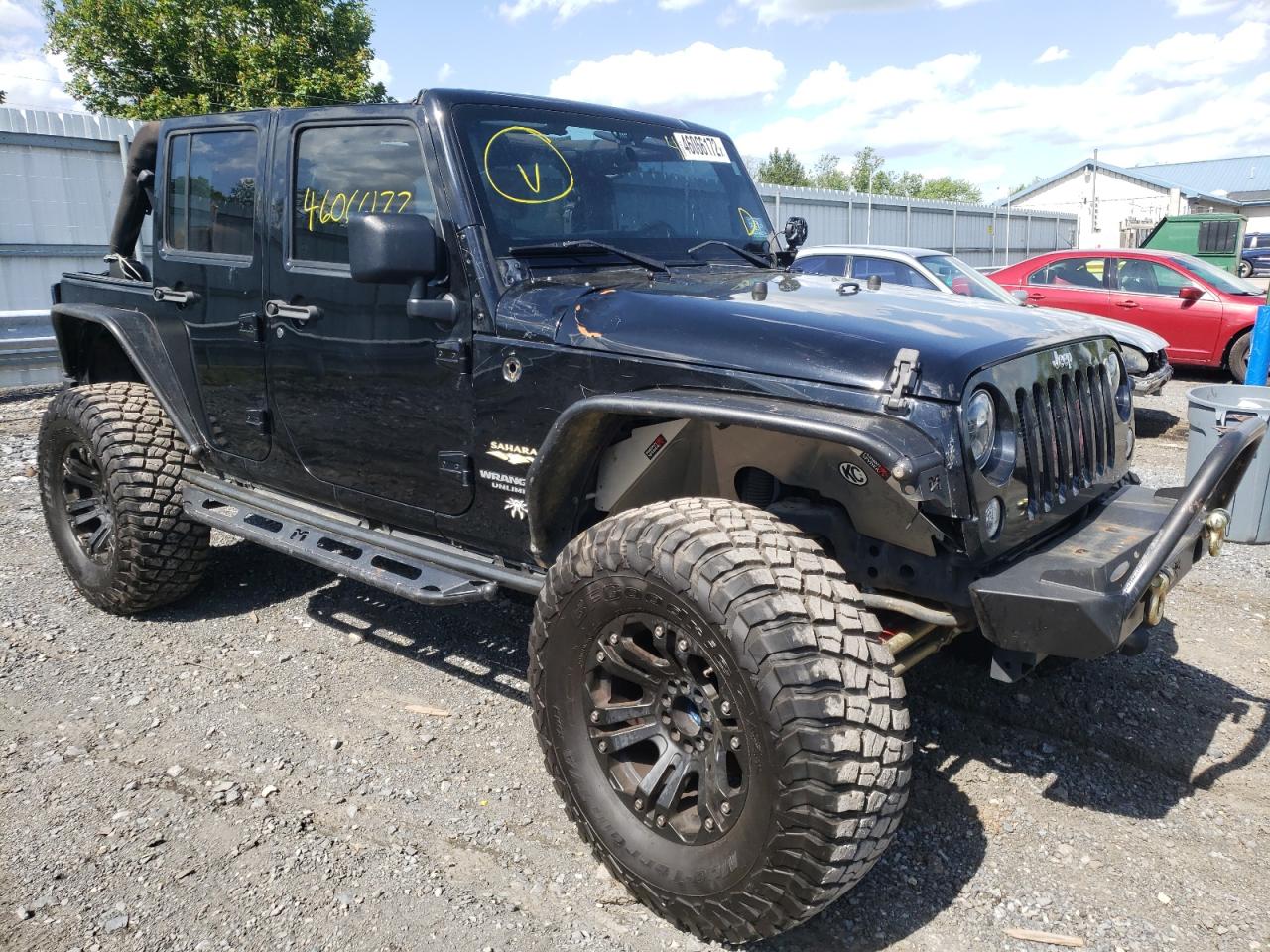 Photo 9 from auction – 2014 JEEP WRANGLER U with VIN 1C4BJWEG8EL164231