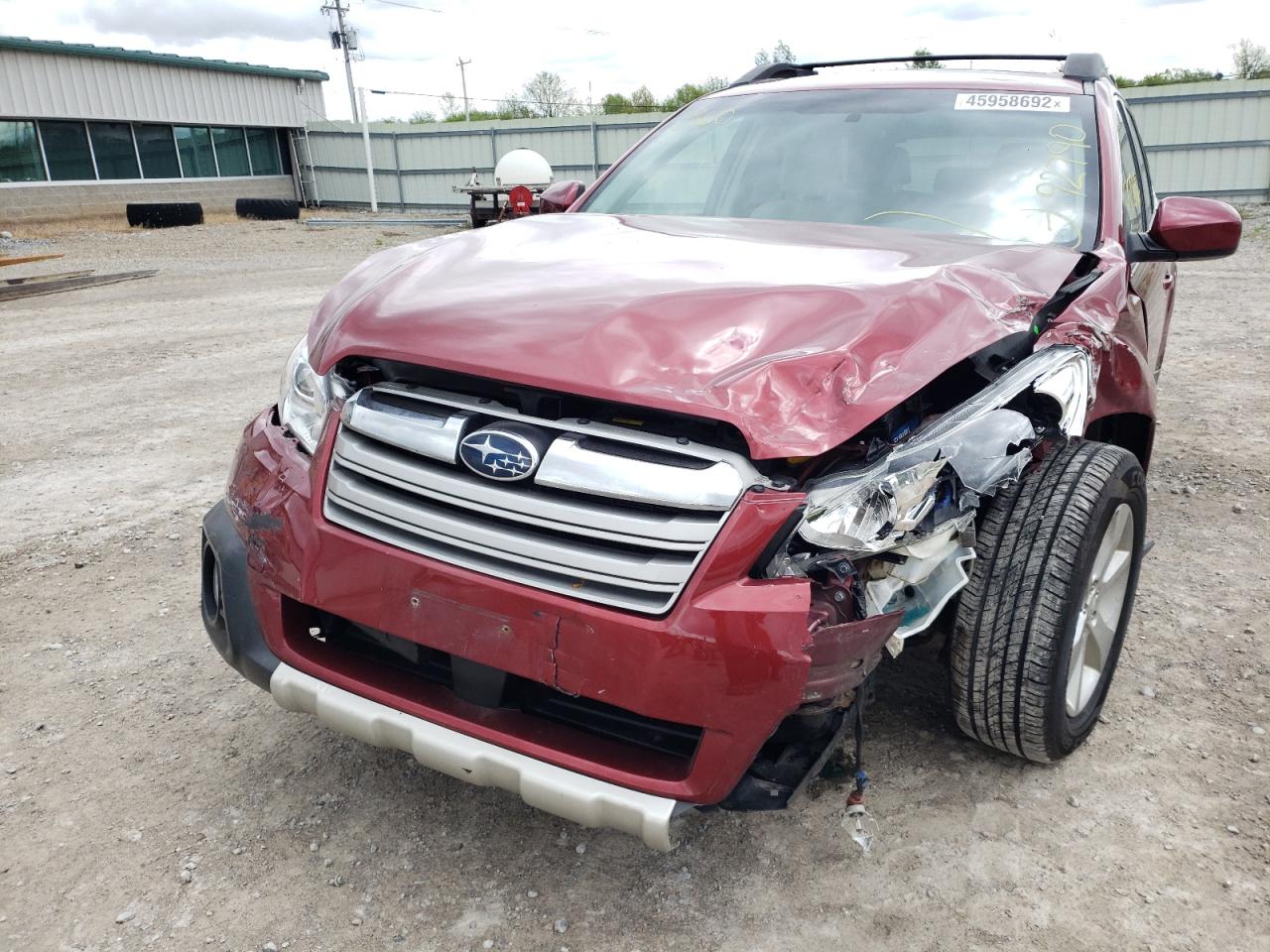 Снимка 9 от търг – 2014 SUBARU OUTBACK 2. с VIN 4S4BRBDC5E3261530