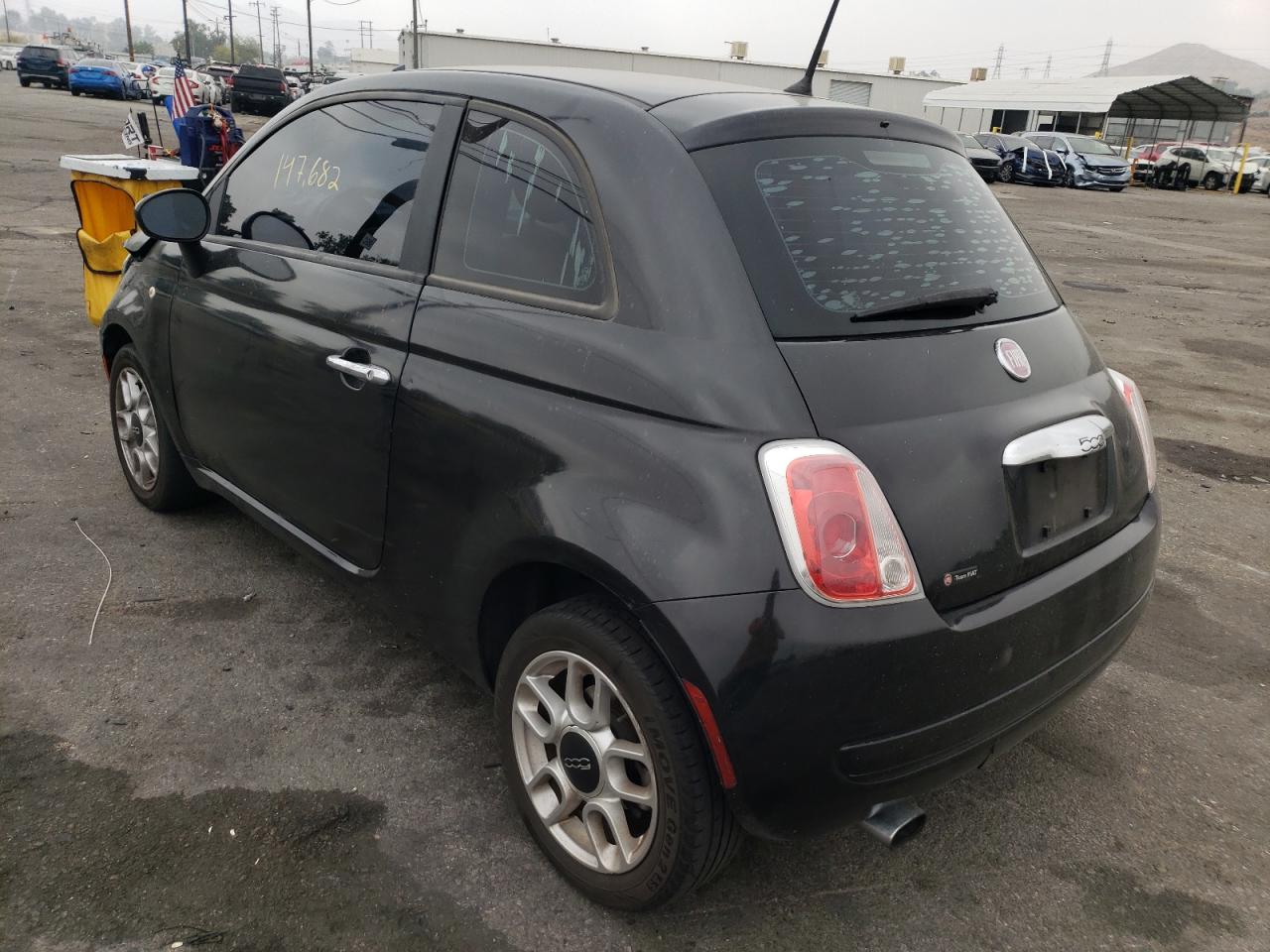 Photo 13 from auction – 2012 FIAT 500 POP with VIN 3C3CFFAR6CT363538