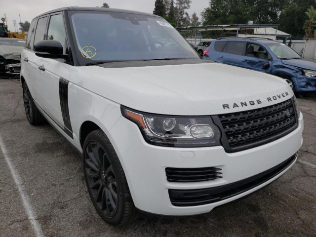 LAND ROVER RANGE ROVE 2017 with VIN SALGS2FV1HA355958 - Photo from auction