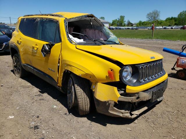 JEEP RENEGADE L 2017 with VIN ZACCJBBB7HPF55960 - Photo from auction