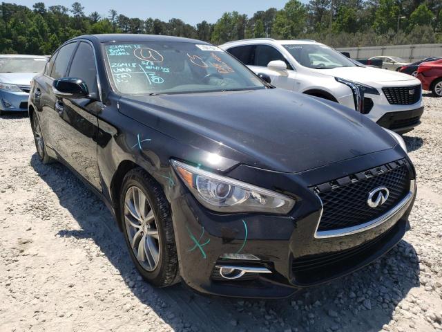 INFINITI Q50 BASE 2015 with VIN JN1BV7AR6FM391241 - Photo from auction