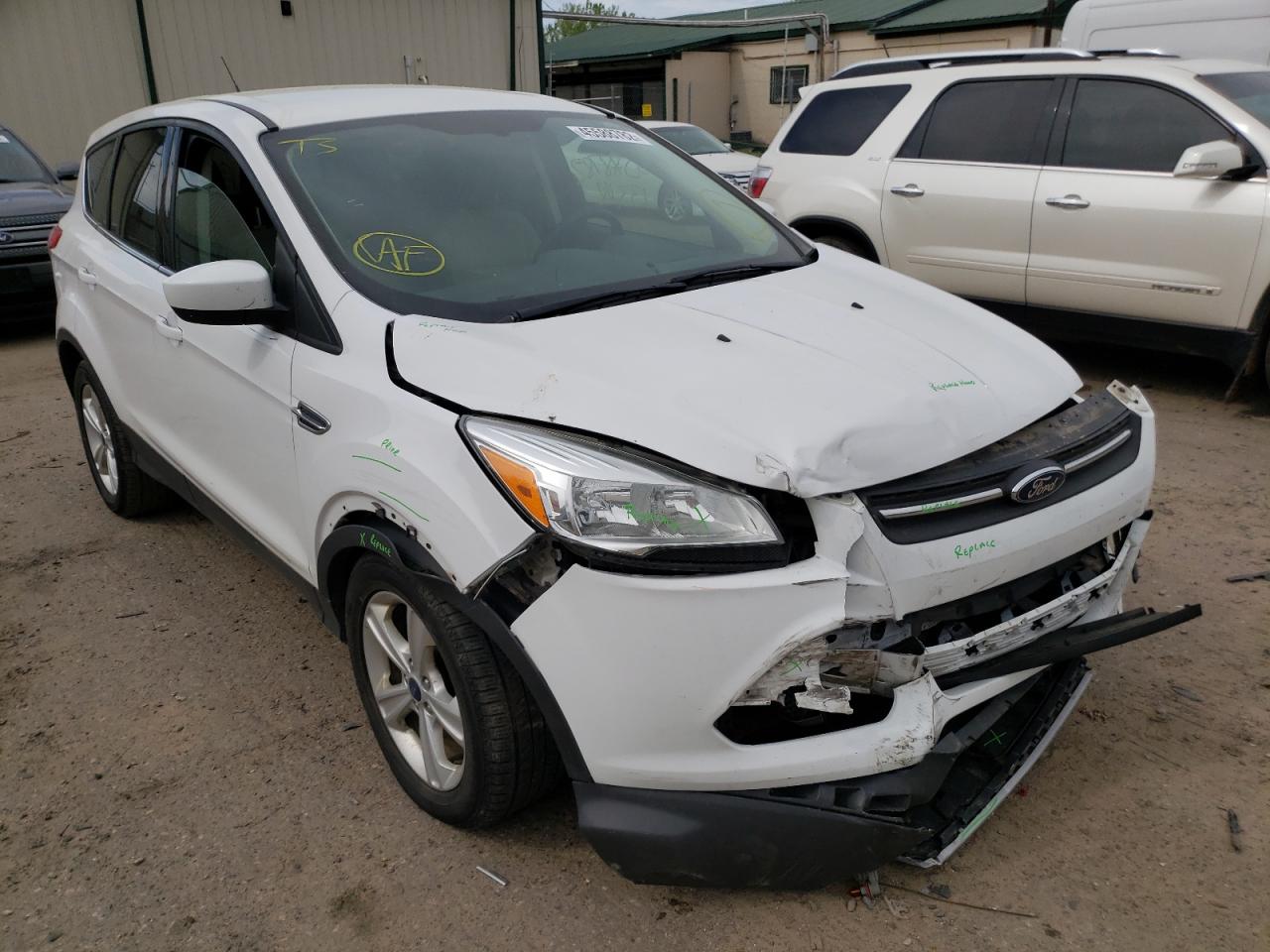 FORD ESCAPE SE 2014 with VIN 1FMCU0GX6EUD72460 - Photo from auction