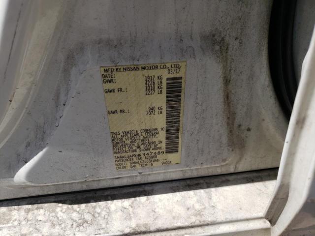 Photo 10 from auction – 2017 NISSAN ALTIMA 2.5 with VIN 1N4AL3AP8HN347489