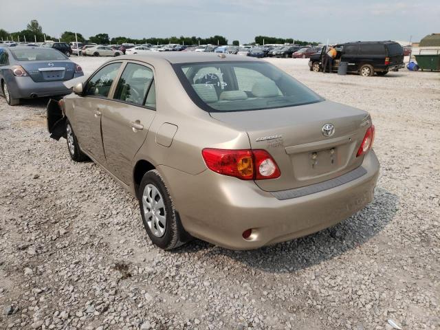 Photo 3 from auction – 2010 TOYOTA COROLLA BA with VIN 1NXBU4EE0AZ257187
