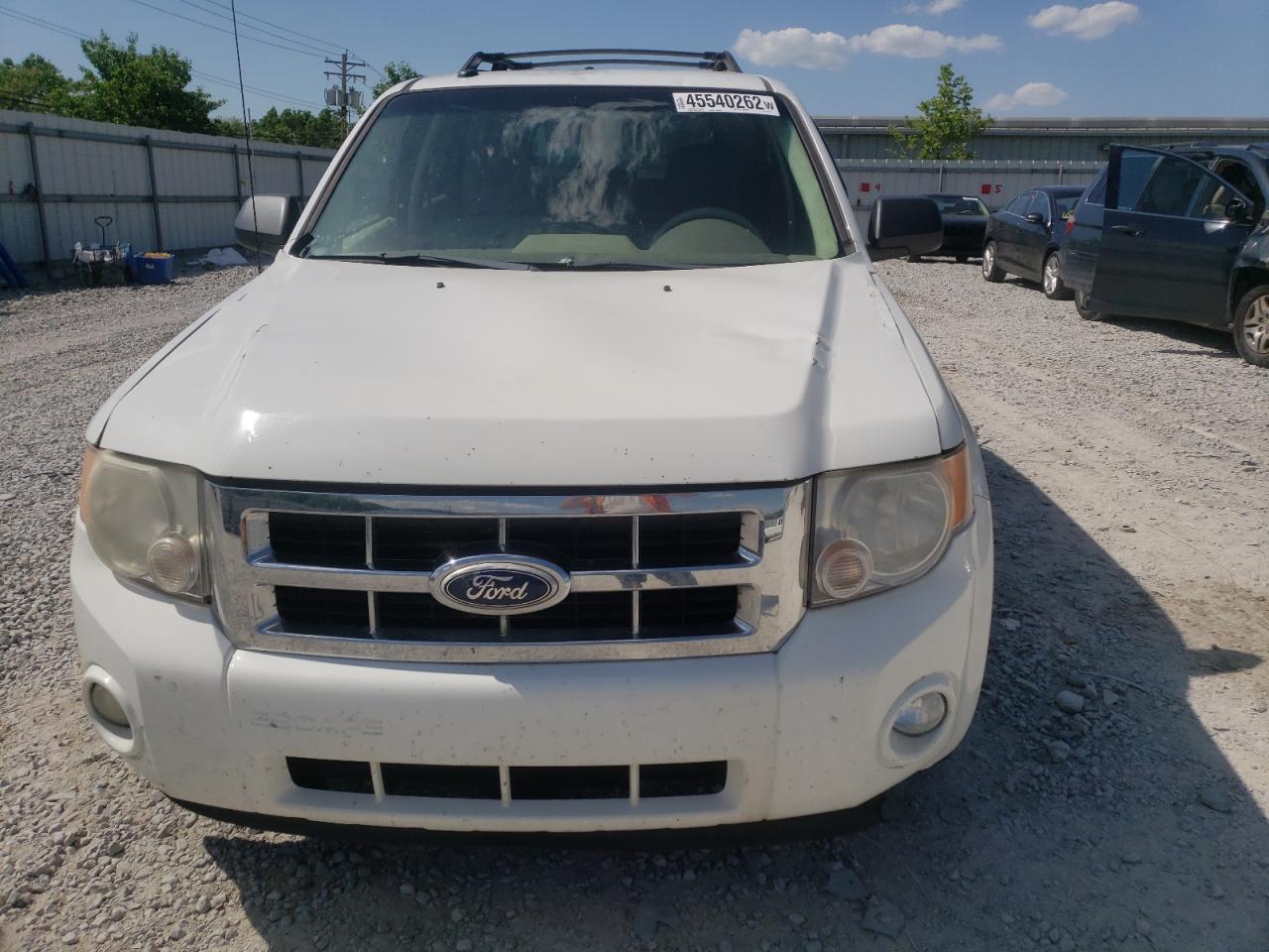Photo 9 from auction – 2010 FORD ESCAPE XLT with VIN 1FMCU9DG0AKC22147