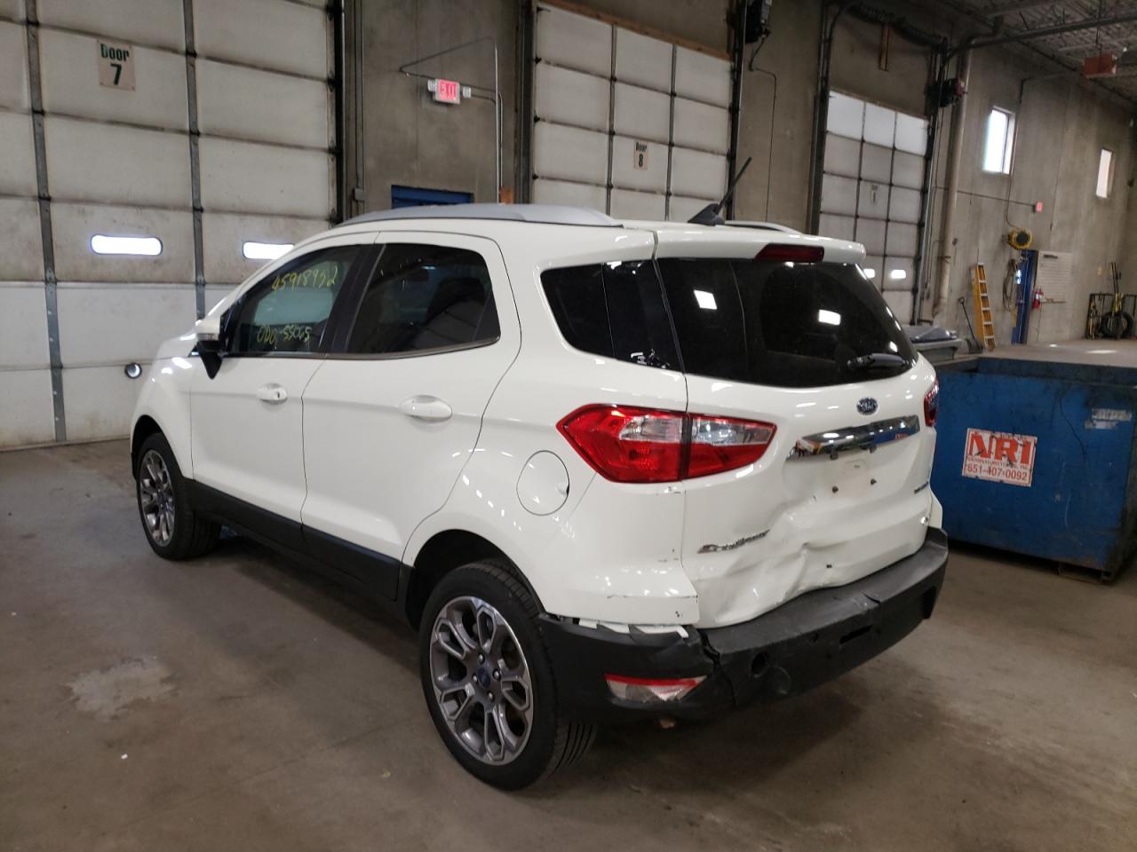 صورة رقم 3 من المزاد - 2020 FORD ECOSPORT T مع VIN MAJ6S3KL0LC359600