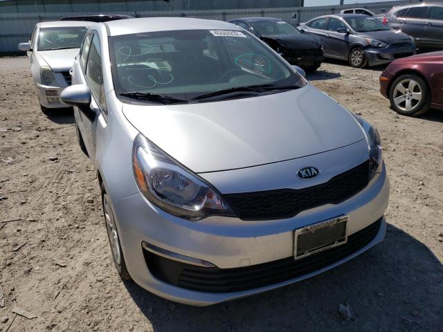 KIA RIO LX 2017 with VIN KNADM4A38H6072186 - Photo from auction