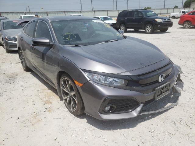 Photo 1 from auction – 2019 HONDA CIVIC SI with VIN 2HGFC1E56KH705400
