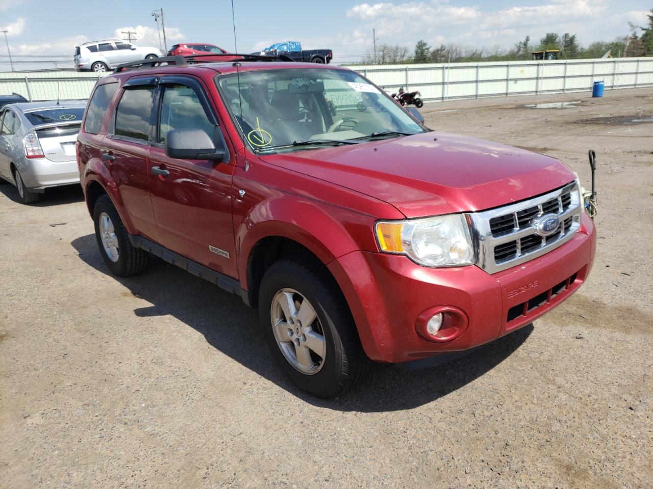FORD ESCAPE XLT 2008 with VIN 1FMCU93148KC82410 - Photo from auction