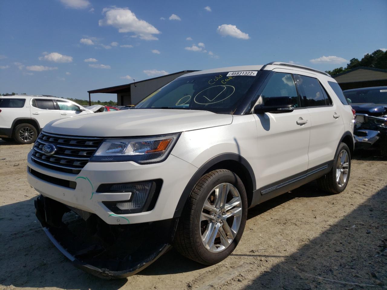 Photo 2 from auction – 2016 FORD EXPLORER X with VIN 1FM5K8D8XGGC00735
