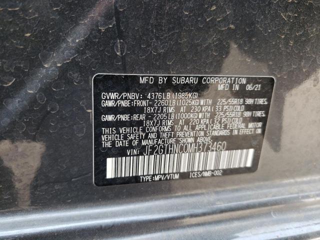 Photo 10 from auction – 2021 SUBARU CROSSTREK with VIN JF2GTHNC0MH373460
