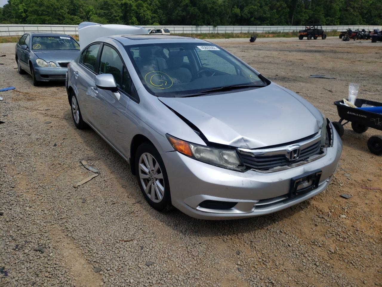 HONDA CIVIC EXL 2012 with VIN 19XFB2F97CE047978 - Photo from auction